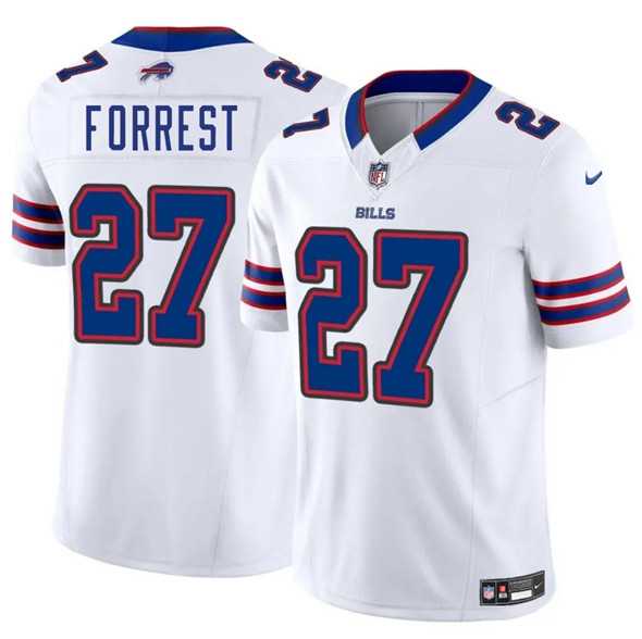 Men & Women & Youth Buffalo Bills #27 Darrick Forrest White 2025 F.U.S.E. Vapor Untouchable Limited Stitched Jersey->buffalo bills->NFL Jersey